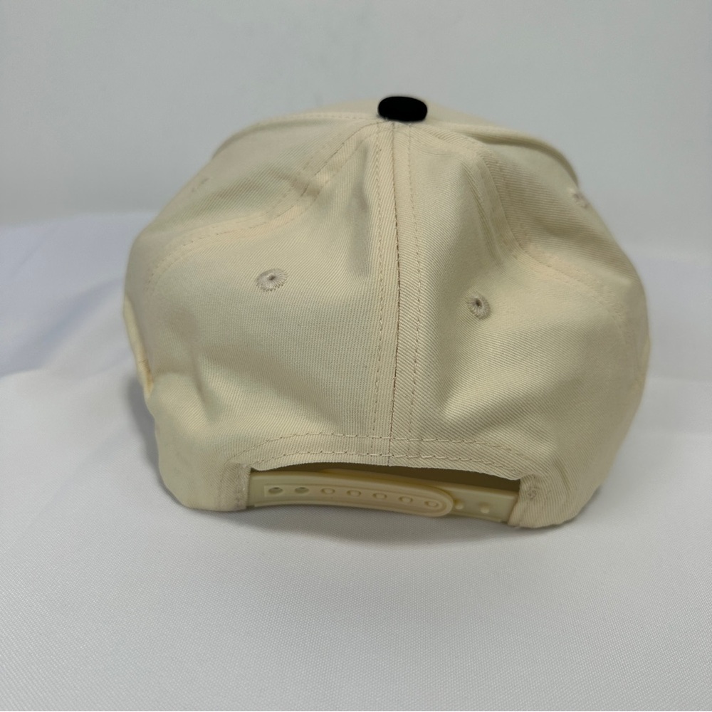 NWOT Bad Hair Day Trucker Hat Off White Black Snapback Baseball Cap OS - Picture 5 of 6